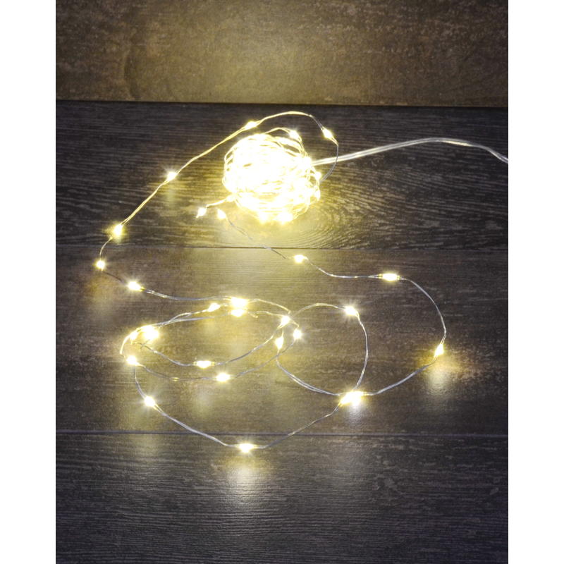 Micro LED Lichterkette, Lichterkette mit Timer, LED Beleuchtung für